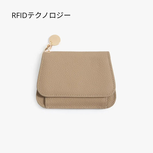 レディース レザーコンパクトウォレット