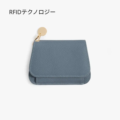 レディース レザーコンパクトウォレット