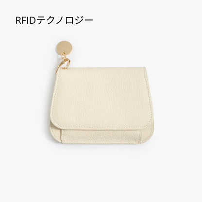 レディース レザーコンパクトウォレット