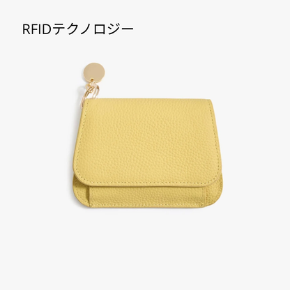 レディース レザーコンパクトウォレット