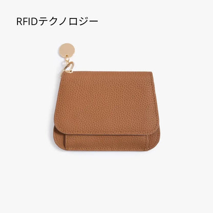 レディース レザーコンパクトウォレット